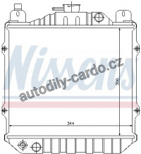 Chladič motoru NISSENS 64078