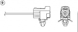 Lambda sonda NGK OZA401-E55 - MAZDA