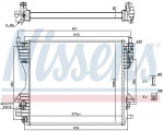 Chladič motoru NISSENS 66707