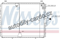 Chladič klimatizace NISSENS 94162