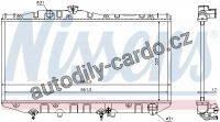 Chladič motoru NISSENS 64735
