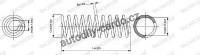 Pružina tlumiče pérování MONROE (MO SP1930)