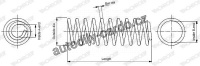 Pružina tlumiče pérování MONROE (MO SP1125)