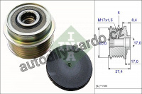 Alternátorová volnoběžka (předstihová spojka) INA (IN 535015210)