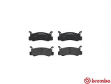 Sada brzdových destiček BREMBO P49005 - DAIHATSU, MAZDA