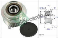 Alternátorová volnoběžka (předstihová spojka) INA (IN 535023810)