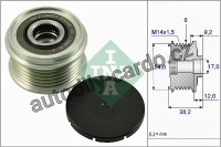 Alternátorová volnoběžka (předstihová spojka) INA (IN 535026310)