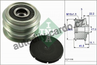 Alternátorová volnoběžka (předstihová spojka) INA (IN 535026910)