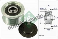 Alternátorová volnoběžka (předstihová spojka) INA (IN 535027010)