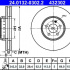 Brzdový kotouč ATE 24.0132-0302 (AT 432302)