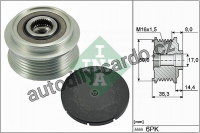 Alternátorová volnoběžka (předstihová spojka) INA (IN 535028910)