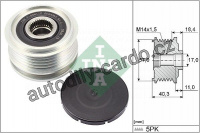 Alternátorová volnoběžka (předstihová spojka) INA (IN 535029510)