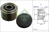 Alternátorová volnoběžka (předstihová spojka) INA (IN 535006810) - DB