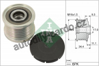 Alternátorová volnoběžka (předstihová spojka) INA (IN 535007510) - BMW