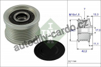 Alternátorová volnoběžka (předstihová spojka) INA (IN 535009110)