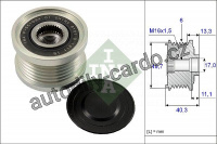 Alternátorová volnoběžka (předstihová spojka) INA (IN 535009310) - MERCEDES-BENZ