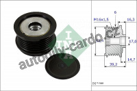 Alternátorová volnoběžka (předstihová spojka) INA (IN 535023610)