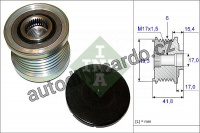 Alternátorová volnoběžka (předstihová spojka) INA (IN 535019310)