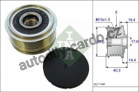 Alternátorová volnoběžka (předstihová spojka) INA (IN 535018710)