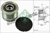Alternátorová volnoběžka (předstihová spojka) INA (IN 535016810)