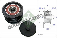 Alternátorová volnoběžka (předstihová spojka) INA (IN 535019010)