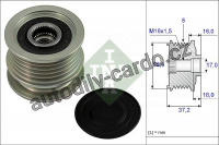 Alternátorová volnoběžka (předstihová spojka) INA (IN 535000910) - VW, SEAT, ŠKODA