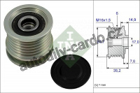 Alternátorová volnoběžka (předstihová spojka) INA (IN 535001310) - MERCEDES-BENZ