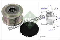 Alternátorová volnoběžka (předstihová spojka) INA (IN 535001710) - FORD, MAZDA
