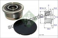 Alternátorová volnoběžka (předstihová spojka) INA (IN 535004810) - RENAULT