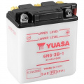 Motobaterie YUASA 6N6-3B-1 6Ah 6V P+ /99x57x111/ -bez elektrolytu