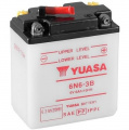 Motobaterie YUASA 6N6-3B 6Ah 6V P+ /99x57x111/ -bez elektrolytu