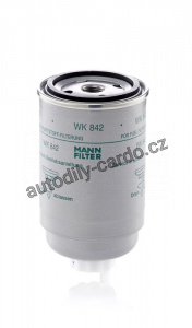 Palivový filtr MANN WK842 (MF WK842) - DEUTZ-FAHR, FIAT, SCANIA, STEYR