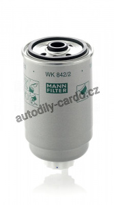 Palivový filtr MANN WK842/2 (MF WK842/2) - ALFA ROMEO, FIAT, IVECO, OPEL, RENAULT, VW