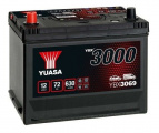 Autobaterie YUASA YBX3069 70Ah 570A 12V L+ /269x174x225/