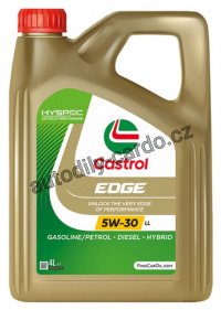 Castrol EDGE 5W-30 LL 4L + štítek