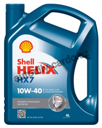 Shell Helix HX7 10W-40 4L + štítek
