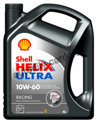 Shell Helix Ultra Racing 10W-60 4L + štítek