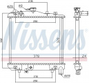 Chladič motoru NISSENS 62505