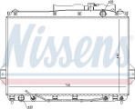 Chladič motoru NISSENS 675009