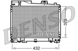 Chladič motoru DENSO (DE DRM05034)