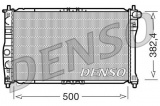Chladič motoru DENSO (DE DRM08001)