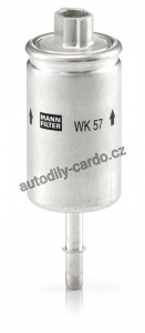 Palivový filtr MANN WK57 (MF WK57) - OPEL