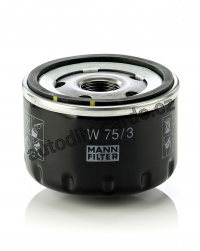 Olejový filtr MANN W75/3 (MF W75/3) - RENAULT