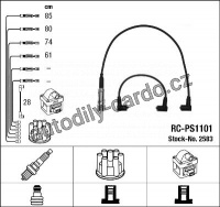 Sada kabelů pro zapalování NGK RC-PS1101 - PORSCHE