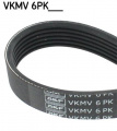 Ozubený klínový řemen SKF VKMV6PK1650