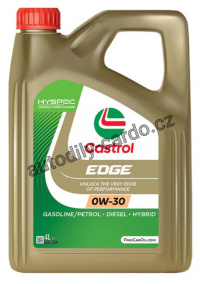 Castrol EDGE 0W-30 4L + štítek