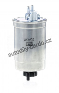 Palivový filtr MANN WK829/2 (MF WK829/2) - FIAT