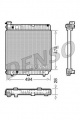 Chladič motoru DENSO (DE DRM17002)