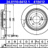 Brzdový kotouč ATE 24.0110-0412 (AT 410412)