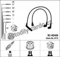 Sada kabelů pro zapalování NGK RC-HD408 - HYUNDAI